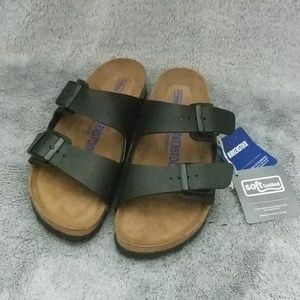 Black birko-flor Birkenstock's